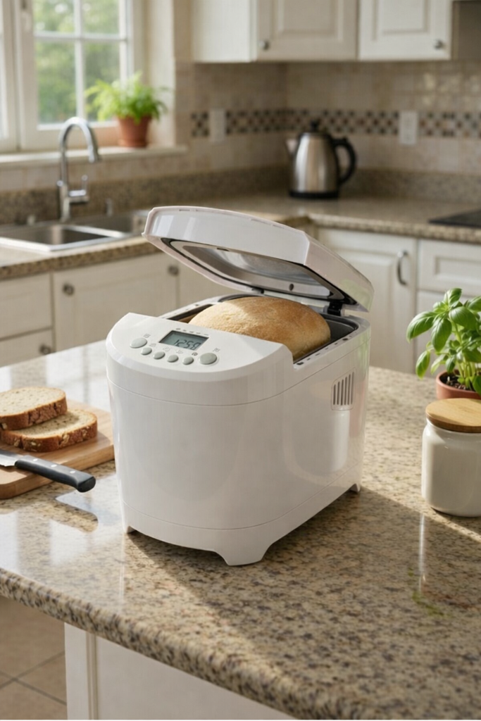 Cómo hacer pan casero en la panificadora Kassel (receta fácil)